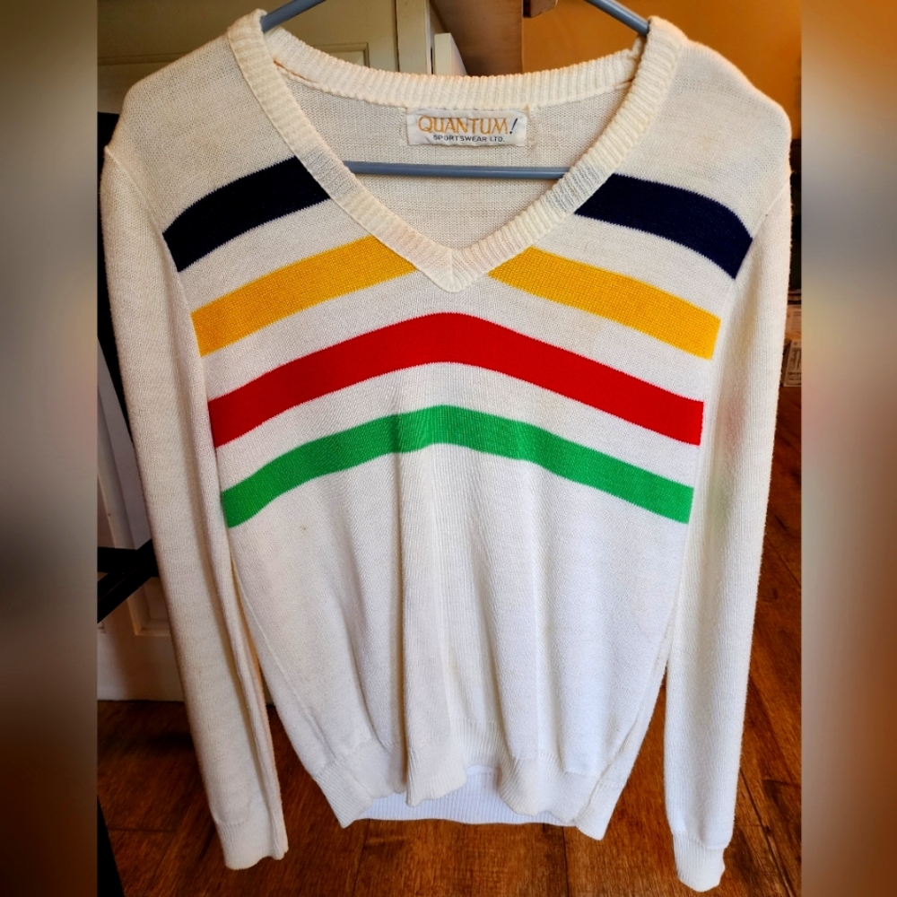 Vintage Quantum Golf Sweater